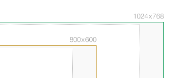 Image showing 800x600 and 1024x768 layout sizes