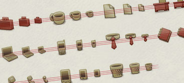 Authentic Jobs icons