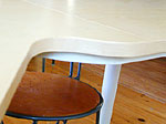 Close-up showing edging