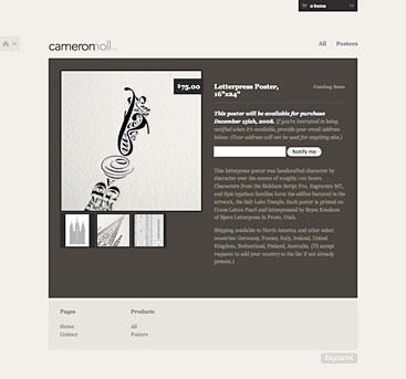 Cameron Moll Shop