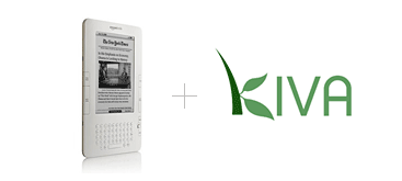 Amazon Kindle 2 and Kiva