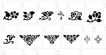Printer's Ornaments