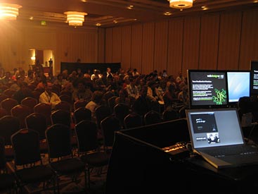 View from on stage at Web Design World Seattle