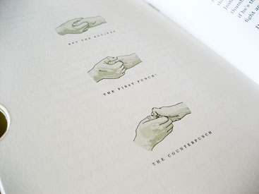 Photo of page showing thumb wrestling positions